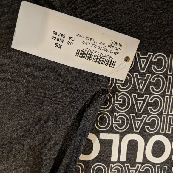 Soulcycle Chicago "Thank You" Tank - Picture 2 of 3